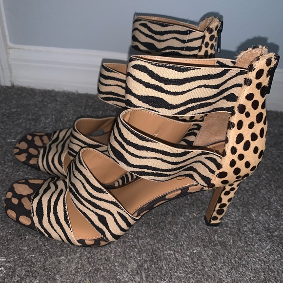 Jessica Simpson Animal Print Heels - Picture 3 of 6